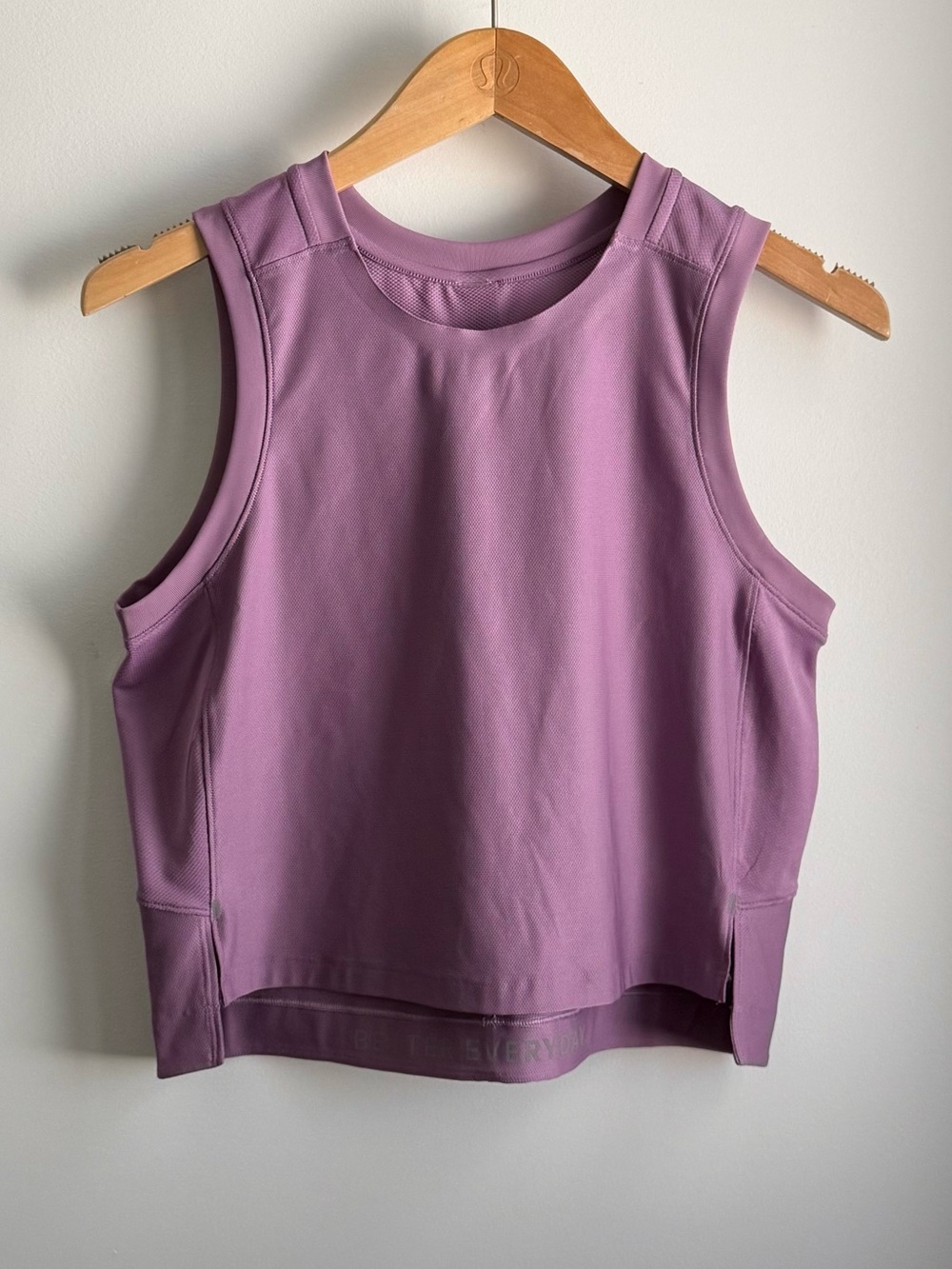 lululemon mesh cropped train tank